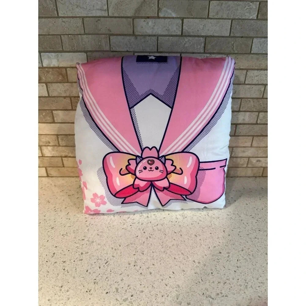 Sailor‎ Suit Nyan Nyan Pink Purple Pillow YumeTwins Exclusive Japan Kawaii 117